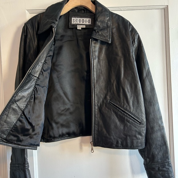 Vintage Studio Siena leather jacket - Picture 2 of 5